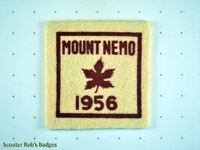 1956 Mount Nemo Scout Camp